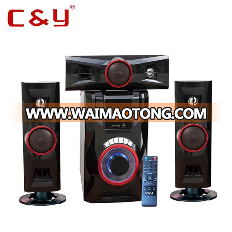 Guangzhou speaker manufacturer 3.1 CY audio multimedia speaker subwoofer bluetooth home theater system